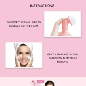 Rose Cleansing Foam - DESMAQUILLADOR ROSA