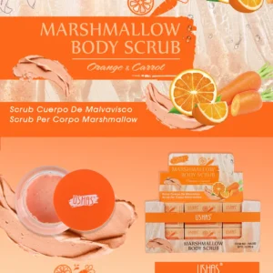 Orange Carrot Body Scrub - EXFOLIANTE CORPORAL NARANJA
