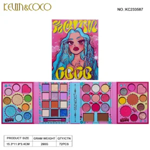 43 COLORS FACE PALETTE - PALETA SOMBRAS
