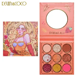 9 COLORS FACE PALETTE - PALETA SOMBRAS