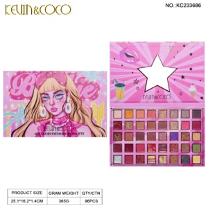 40 COLORS FACE PALETTE - PALETA SOMBRAS