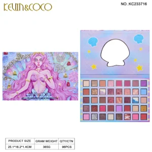 40 COLORS FACE PALETTE - PALETA SOMBRAS