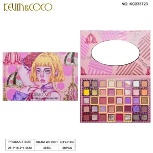 40 COLORS FACE PALETTE - PALETA SOMBRAS