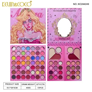 79 COLORS FACE PALETTE - PALETA SOMBRAS