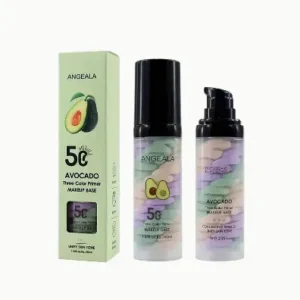 LOOKLOOK ANGEALA AVOCADO THREE COLOR PRIMER MAKEUP BASE SPF 50+