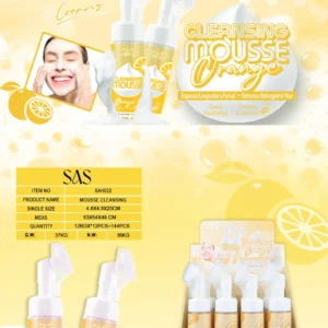 Orange Cleanser Mousse - LIMPIADOR MOUSSE NARANJA