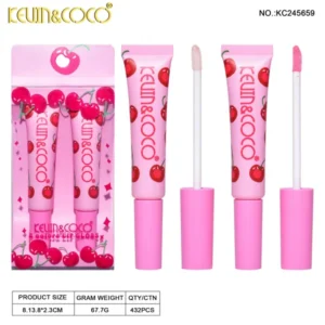 2 COLORS LIP GLOSS - BRILLO LABIAL
