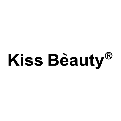 Logo de Kiss Beauty, productos de maquillaje y cosmética decorativa