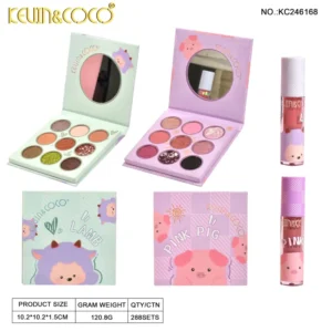 SOMBRAS Y BRILLO LABIAL