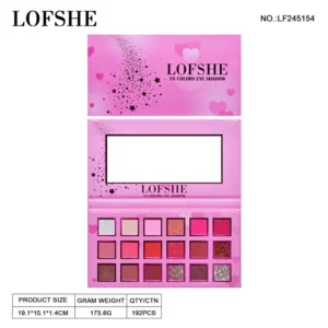 LOFSHE 18 COLORS EYE SHADOW