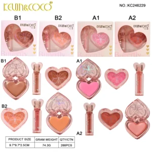 COLORETE Y BRILLO LABIAL