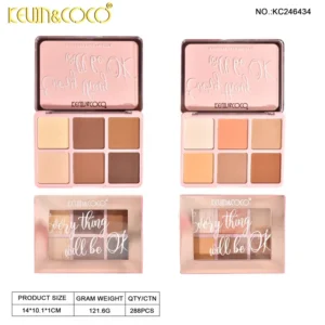 6COLORS FACE PALETTE - PALETA FACIAL