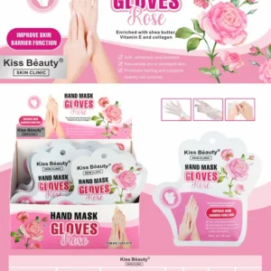 Mascarillas de Manos con Rosa