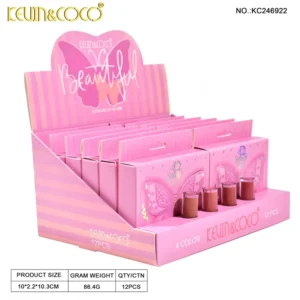 4 COLOR LIP GLOSS SET - BRILLO LABIAL