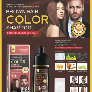 BROWN HAIR COLOR CHAMPU