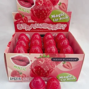 Strawberry lipstick