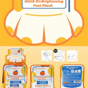 Mascarilla para Pies (Naranja y Vitamina C)