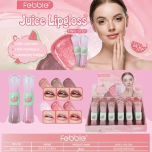 Lip oil + shimmer lip gloss