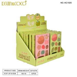 10 COLORS FACE PALETTE