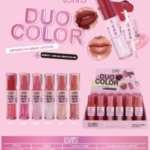 Double-ended lip gloss + lip oil