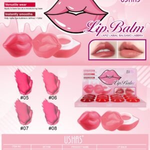 Mouth-shaped lip mask