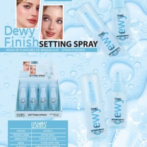 Moisturizing setting spray