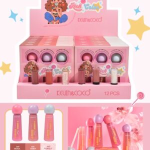 LABIAL MUD & LIP GLOSS & PEARLY-LUSTRE LIP GLOSS